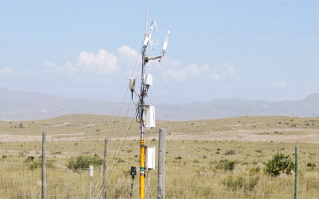 Aguamarga semi-arid ecosystem observation site in Almería