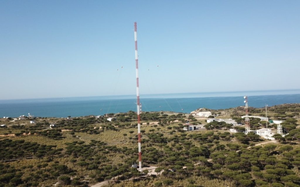 El Arenosillo Atmospheric Station tower in Huelva