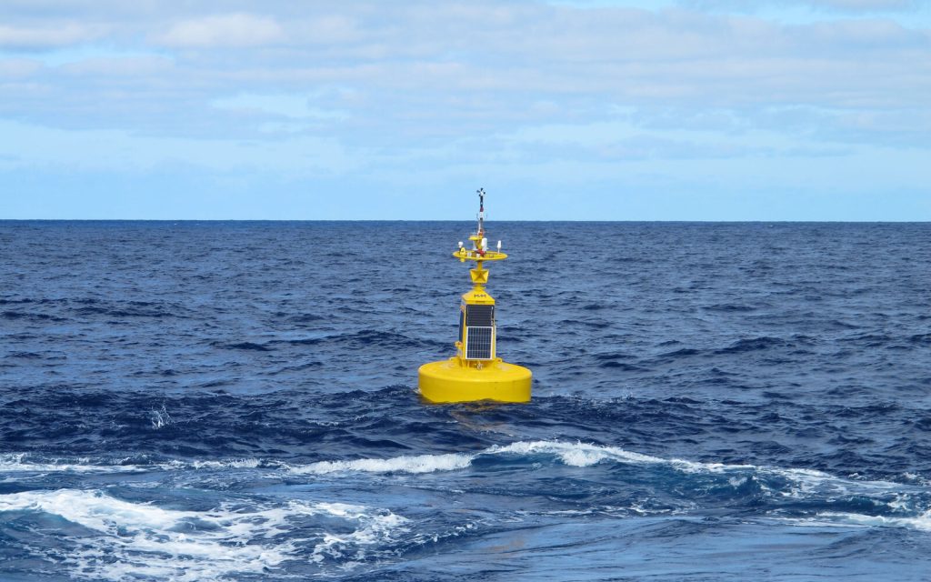 ESTOC ocean observation buoy in the subtropical North Atlantic