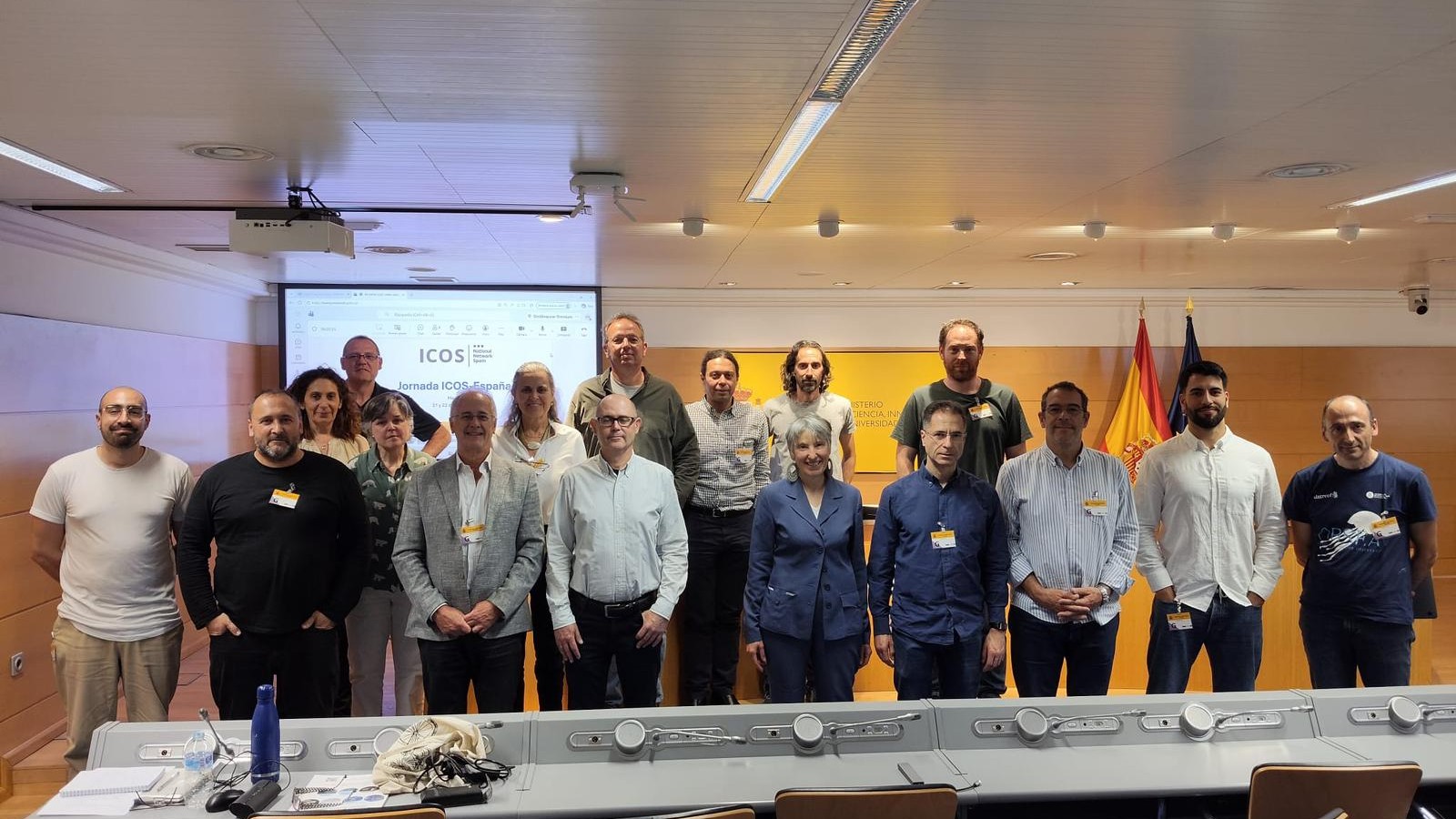 Informative Note ICOS-Spain Nº 12: Annual meeting held in Madrid to promote greenhouse gas observation in Spain - featured image